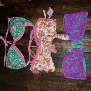 Set of 3 Bikini Tops